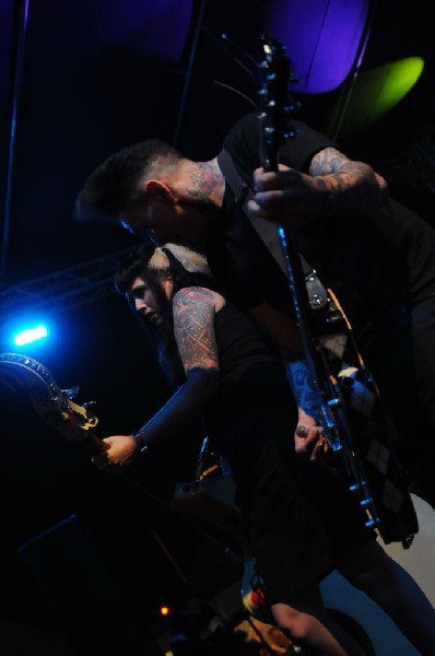 The Horrorpops at the Freak Show Festival, Austin, Texas 10/23/10 - photo b