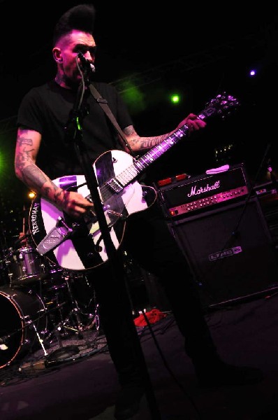 The Horrorpops at the Freak Show Festival, Austin, Texas 10/23/10 - photo b