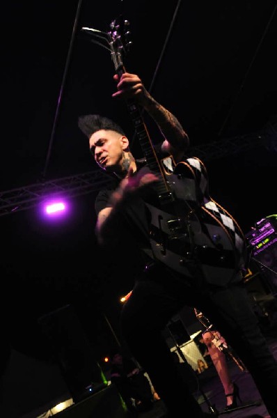 The Horrorpops at the Freak Show Festival, Austin, Texas 10/23/10 - photo b