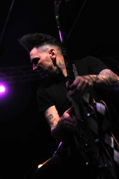 The Horrorpops at the Freak Show Festival, Austin, Texas 10/23/10 - photo b