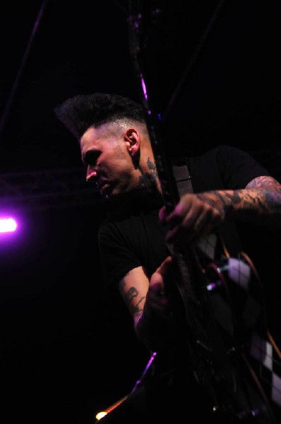 The Horrorpops at the Freak Show Festival, Austin, Texas 10/23/10 - photo b