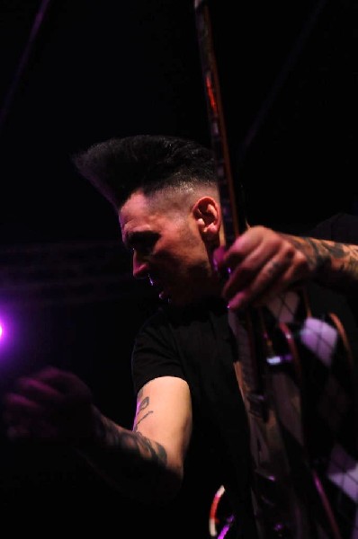 The Horrorpops at the Freak Show Festival, Austin, Texas 10/23/10 - photo b