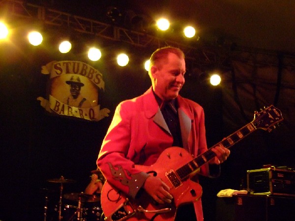 The Reverend Horton Heat at Stubbs BarBQ, Austin, Tx