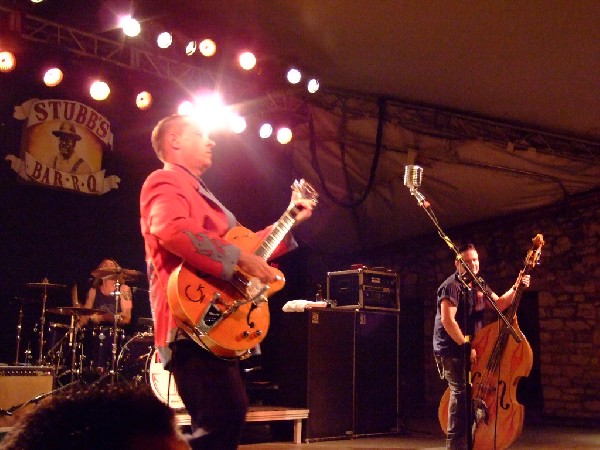 The Reverend Horton Heat at Stubbs BarBQ, Austin, Tx