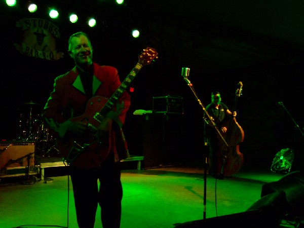 The Reverend Horton Heat at Stubbs BarBQ, Austin, Tx