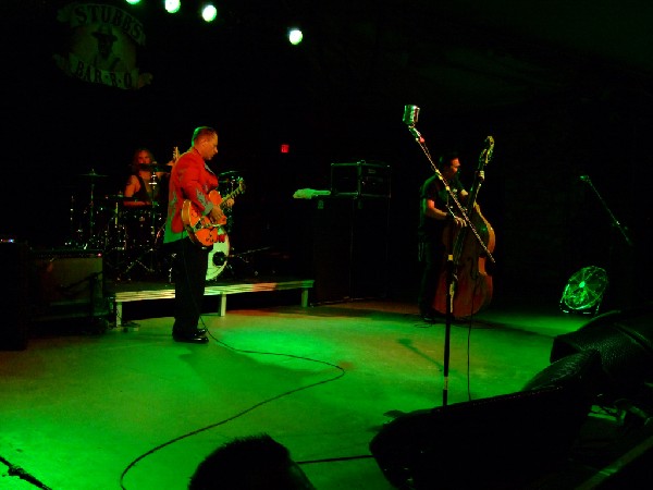 The Reverend Horton Heat at Stubbs BarBQ, Austin, Tx
