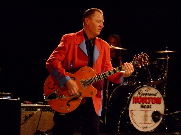 The Reverend Horton Heat at Stubbs BarBQ, Austin, Tx