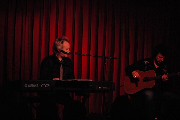 Howard Jones and Robin "The Itch" Boult at the Cactus Cafe, Austi