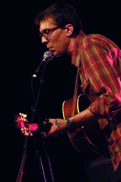 Justin Townes Earle at Stubb's BarBQ, Austin, Texas - 10/28/09