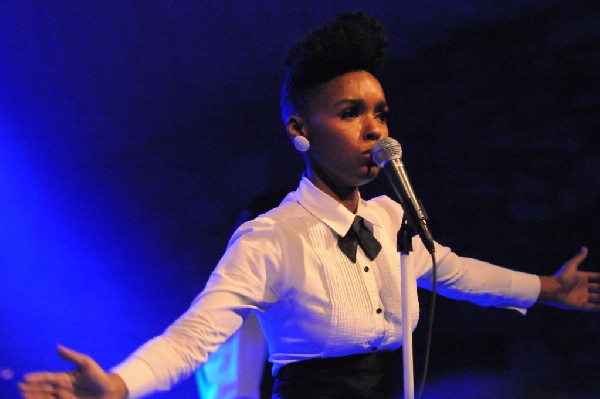 Janelle Monae at Stubb's BarBQ, SXSW 2009, Austin, Texas