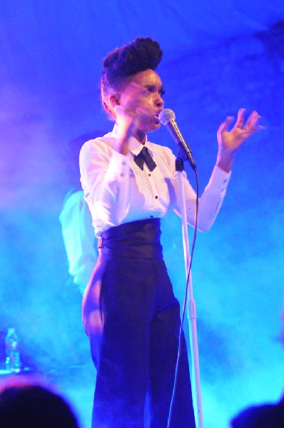 Janelle Monae at Stubb's BarBQ, SXSW 2009, Austin, Texas
