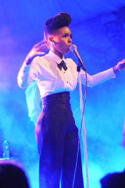 Janelle Monae at Stubb's BarBQ, SXSW 2009, Austin, Texas