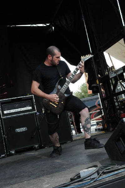 Job For A Cowboy at the Mayhem Festival 2009 at the AT&T Center, San An
