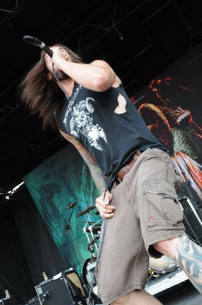 Job For A Cowboy at the Mayhem Festival 2009 at the AT&T Center, San An