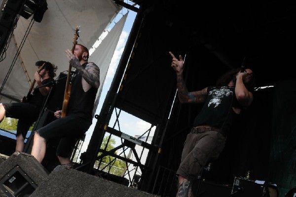 Job For A Cowboy at the Mayhem Festival 2009 at the AT&T Center, San An