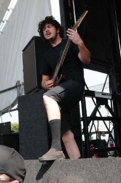 Job For A Cowboy at the Mayhem Festival 2009 at the AT&T Center, San An