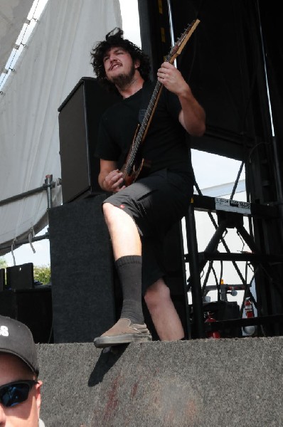 Job For A Cowboy at the Mayhem Festival 2009 at the AT&T Center, San An