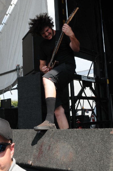 Job For A Cowboy at the Mayhem Festival 2009 at the AT&T Center, San An