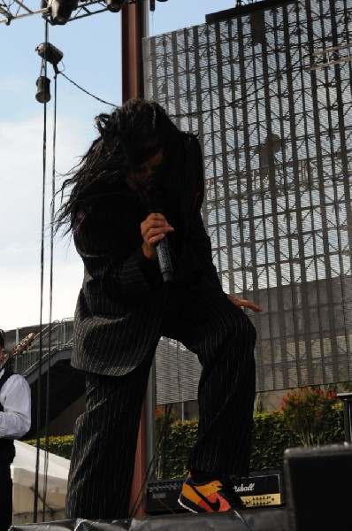 Jonathan Davis at Ozzfest 2008, Pizza Hut Park, Frisco, Texas