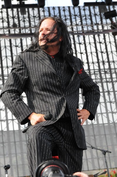 Jonathan Davis at Ozzfest 2008, Pizza Hut Park, Frisco, Texas