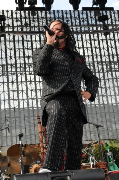 Jonathan Davis at Ozzfest 2008, Pizza Hut Park, Frisco, Texas