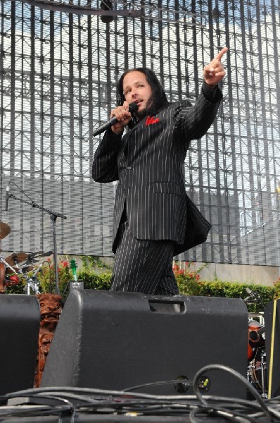 Jonathan Davis at Ozzfest 2008, Pizza Hut Park, Frisco, Texas