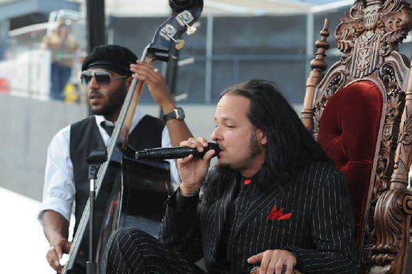 Jonathan Davis at Ozzfest 2008, Pizza Hut Park, Frisco, Texas