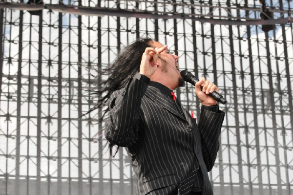 Jonathan Davis at Ozzfest 2008, Pizza Hut Park, Frisco, Texas