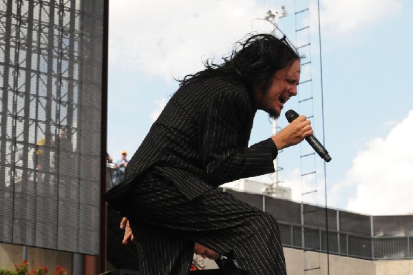 Jonathan Davis at Ozzfest 2008, Pizza Hut Park, Frisco, Texas