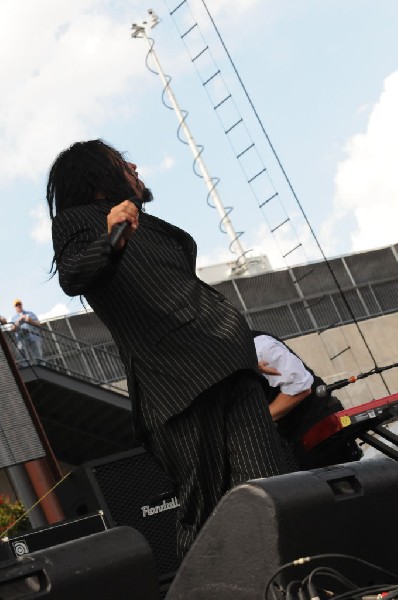 Jonathan Davis at Ozzfest 2008, Pizza Hut Park, Frisco, Texas