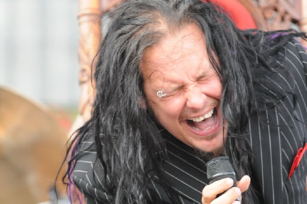 Jonathan Davis at Ozzfest 2008, Pizza Hut Park, Frisco, Texas