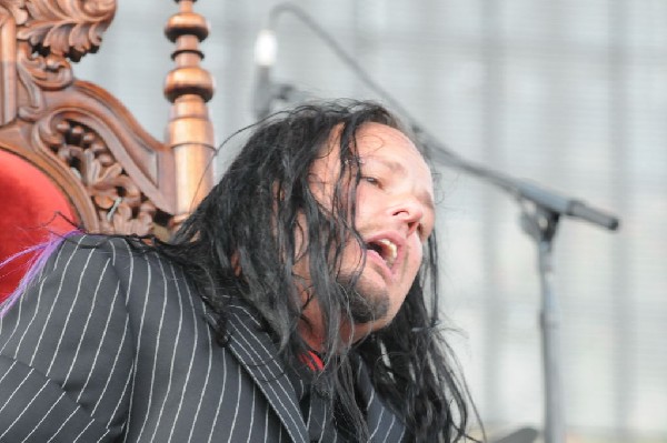 Jonathan Davis at Ozzfest 2008, Pizza Hut Park, Frisco, Texas