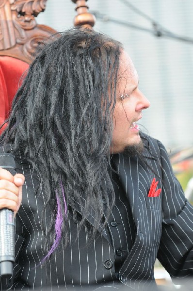 Jonathan Davis at Ozzfest 2008, Pizza Hut Park, Frisco, Texas