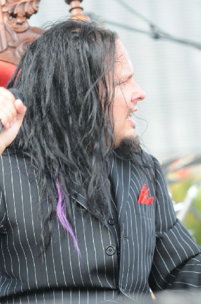 Jonathan Davis at Ozzfest 2008, Pizza Hut Park, Frisco, Texas