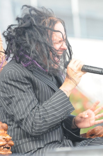 Jonathan Davis at Ozzfest 2008, Pizza Hut Park, Frisco, Texas