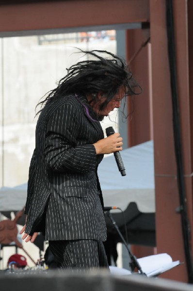 Jonathan Davis at Ozzfest 2008, Pizza Hut Park, Frisco, Texas