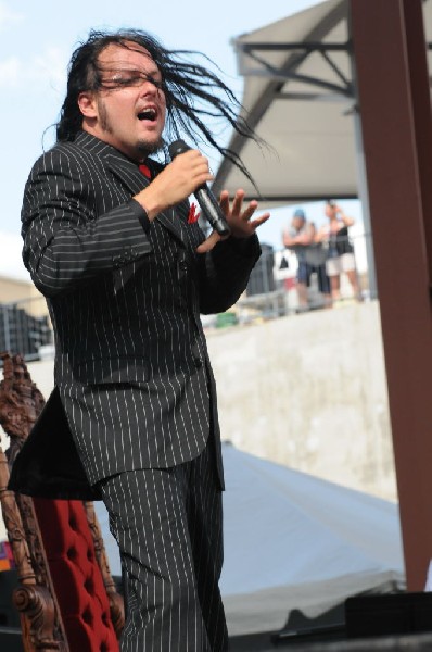 Jonathan Davis at Ozzfest 2008, Pizza Hut Park, Frisco, Texas