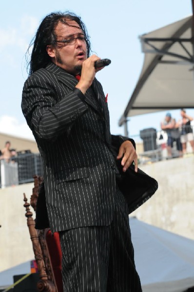 Jonathan Davis at Ozzfest 2008, Pizza Hut Park, Frisco, Texas