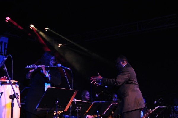 Kashmere Stage Band  at the Austin Chronicle SXSW 2010 Film Party at La Zon