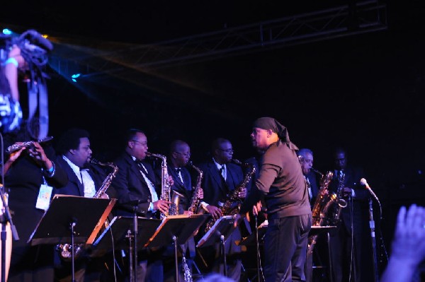 Kashmere Stage Band  at the Austin Chronicle SXSW 2010 Film Party at La Zon