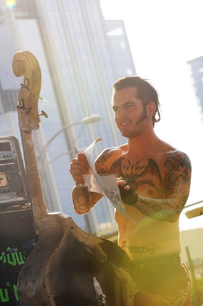 The Koffin Kats at the Freak Show Festival, Austin, Texas 10/23/10 - photo