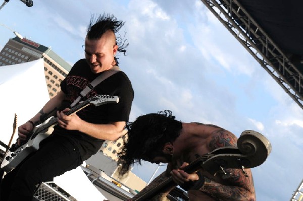The Koffin Kats at the Freak Show Festival, Austin, Texas 10/23/10 - photo