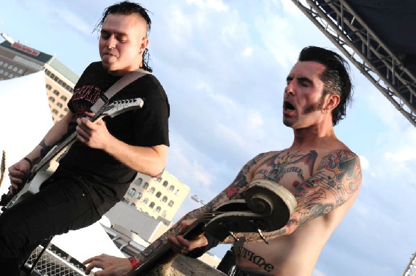 The Koffin Kats at the Freak Show Festival, Austin, Texas 10/23/10 - photo