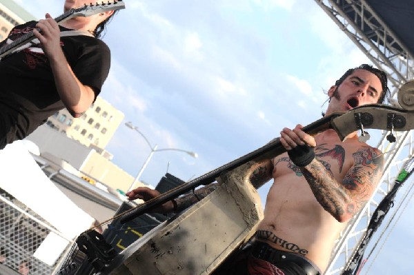 The Koffin Kats at the Freak Show Festival, Austin, Texas 10/23/10 - photo