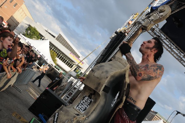 The Koffin Kats at the Freak Show Festival, Austin, Texas 10/23/10 - photo