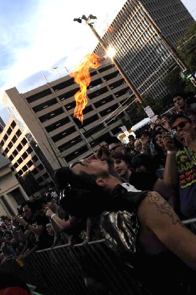 The Koffin Kats at the Freak Show Festival, Austin, Texas 10/23/10 - photo