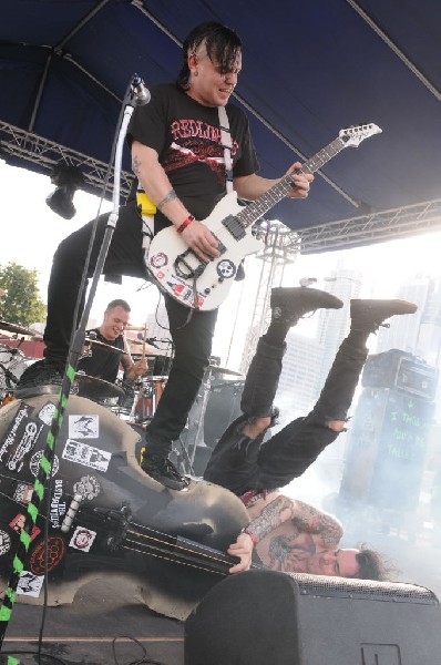 The Koffin Kats at the Freak Show Festival, Austin, Texas 10/23/10 - photo