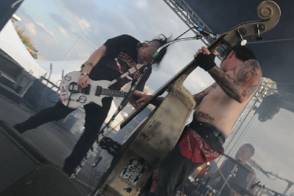 The Koffin Kats at the Freak Show Festival, Austin, Texas 10/23/10 - photo