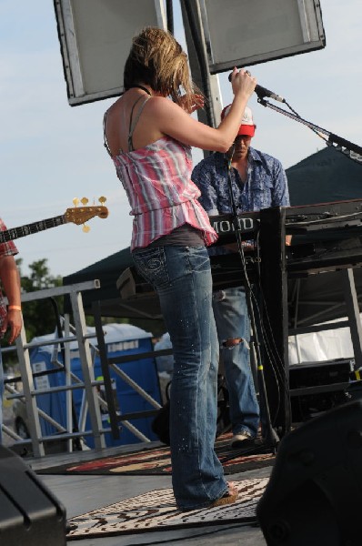 Kristen Kelly at the Hutto 100 Celebration Music Festival, Hutto, Texas 07/