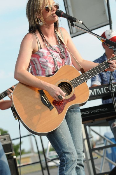 Kristen Kelly at the Hutto 100 Celebration Music Festival, Hutto, Texas 07/
